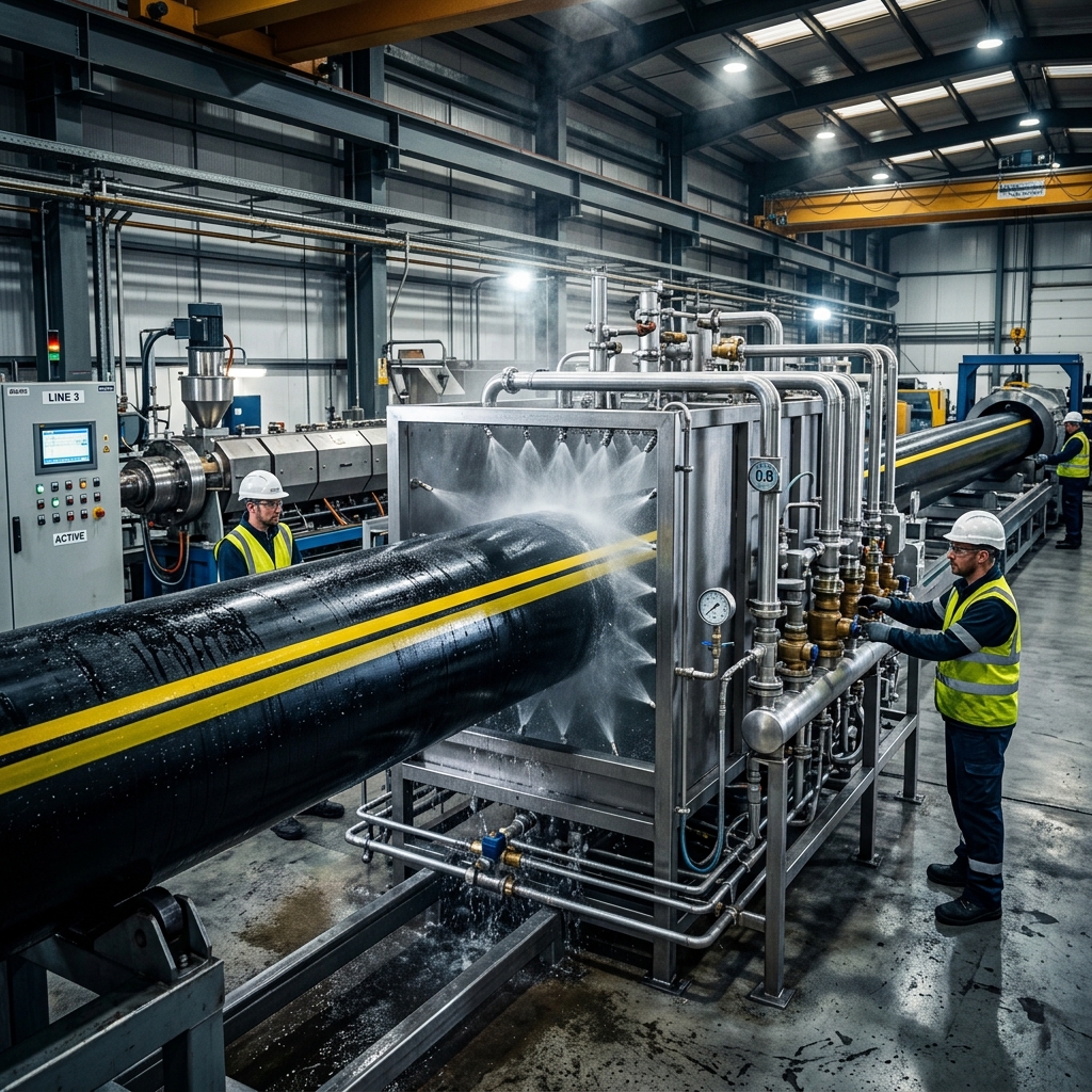 HDPE Pipe Extrusion Plant